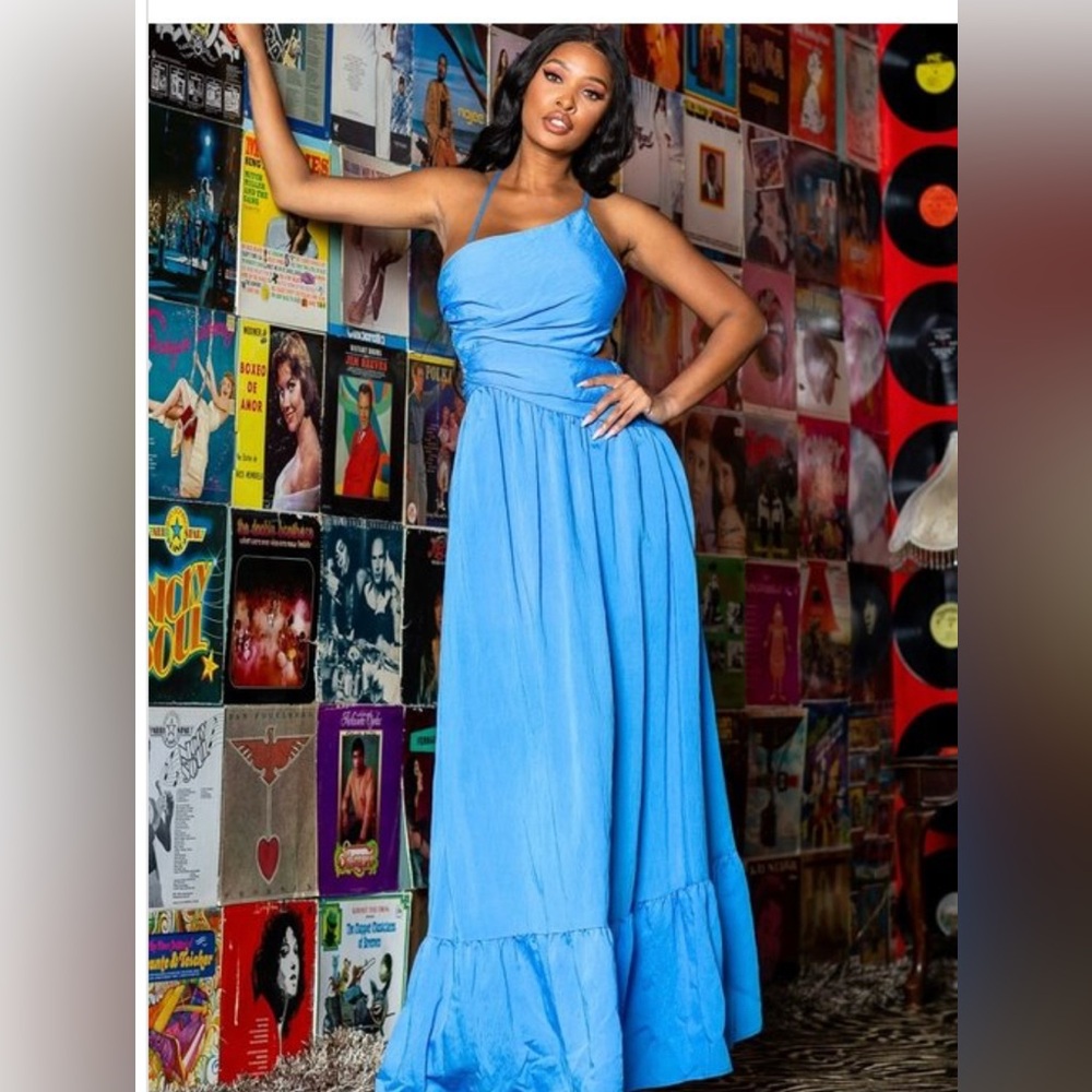 Blue Maxi Dress
